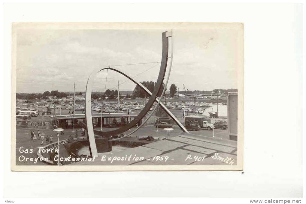 US-48 : OREGON Centennial Exposition 1959 - Gas Torth - Andere & Zonder Classificatie