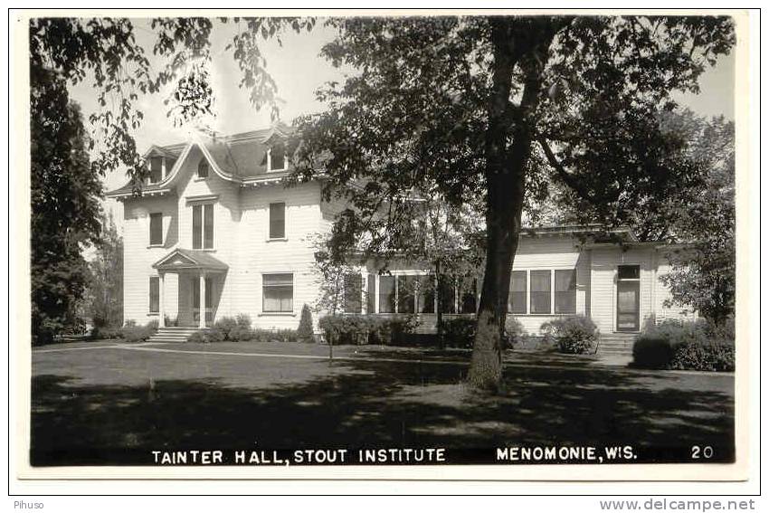 US-47 : MENOMONIE : Tainter Hall, Stout Institute - Autres & Non Classés