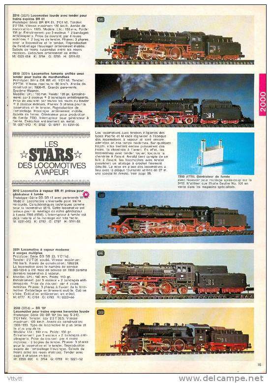 ARNOLD N : Catalogue 1975-1976, 50 Pages, Rails, Locomotives, Wagons, Boites, Accessoires, Décors... - Français