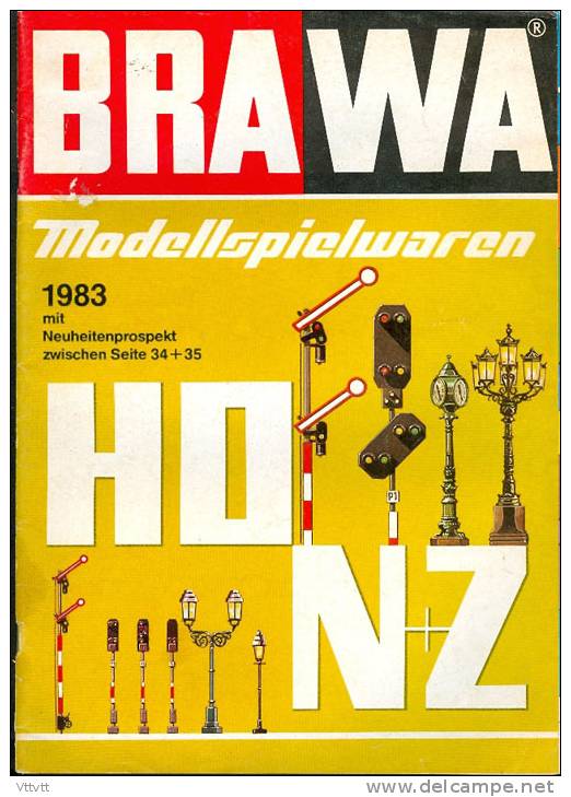 BRAWA HO, N, Z : Catalogue 1983, 67 Pages. Sommaire Détaillé : Voir Scan - German