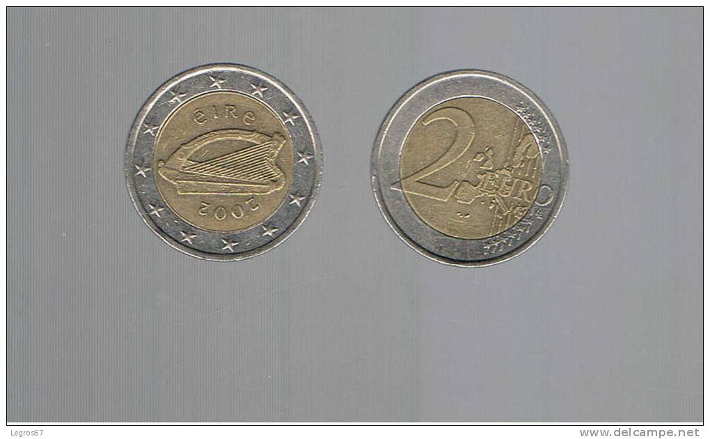PIECE 2 EURO IRLANDE 2002 - TYPE B - Irland