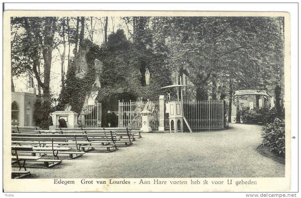 EDEGEM - Groot Van Lourdes - Oblitéré Edegem 1952 - Edegem