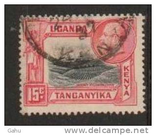 Kenya, Uganda, Tanganika  ; 1935 ; N°Y/T : 36  ; Ob ;Georges V ; Cote Y  :   E . - Kenya, Uganda & Tanganyika