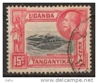 Kenya, Uganda, Tanganika  ; 1935 ; N°Y/T : 36  ; Ob ;Georges V ; Cote Y  :   E . - Kenya, Oeganda & Tanganyika