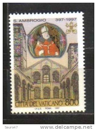 C045 Vaticano - Un. 1095 Sant Ambrogio - Nuovo, Serie Compl. - Nuevos