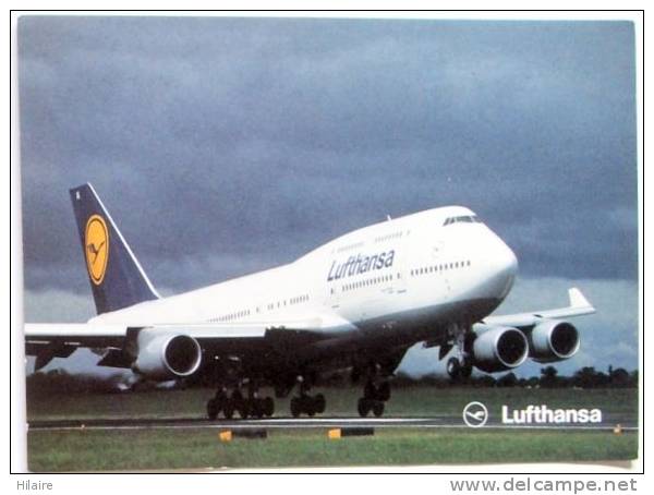 Cpm BOEING 747-400 Lufthansa - 1946-....: Moderne