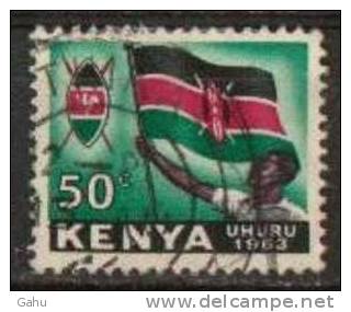 Kenya ; Etat Indépendant ; 1963 ;n° Y/T : 7 ; Ob ;  ; Cote Y : - Kenya (1963-...)