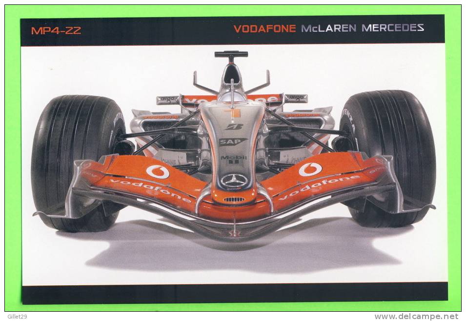 VOITURE DE COURSE - MP4-ZZ - VODAFONE MCLAREN MERCEDES - - Grand Prix / F1