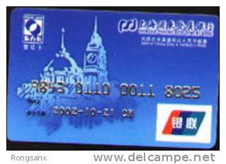 FINE USED CHINA PUDONG DEVE BANK CREDIT CARD - Chine