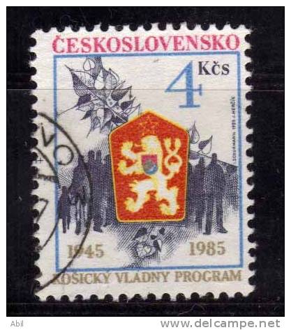 Tchécoslovaquie 1985 N°Y.T. : 2623 Obl. - Oblitérés