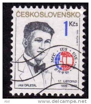 Tchécoslovaquie 1989 N°Y.T. : 2825 Obl. - Oblitérés