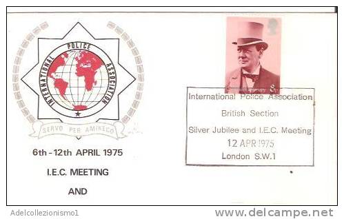 28160)lettera F.d.c. International Police Association Con 8p Da Londra A Hounslow - 1971-1980 Em. Décimales