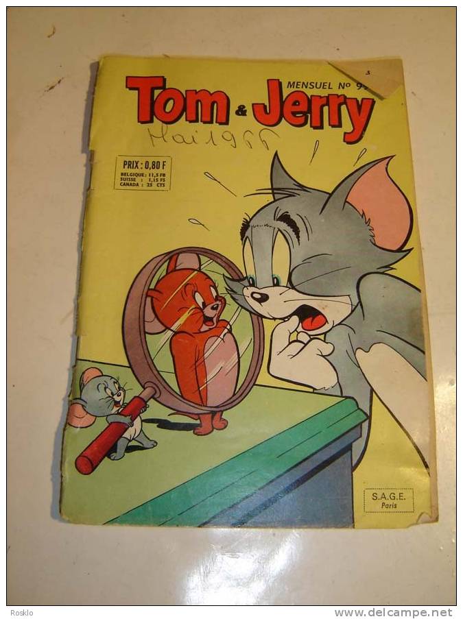 BD / TOM ET JERRY    N° 99   DE 1966 /  TRES  BEL   ETAT - Fortsetzungen