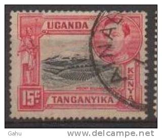 Kenya ; Uganda ; Tanganika ; 1938 ; N° Y/T : 53 ; Ob ; Georges VI ; Cote Y:  3.00  E. - Kenya, Oeganda & Tanganyika