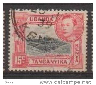 Kenya ; Uganda ; Tanganika ; 1938 ; N° Y/T : 53 ; Ob ; Georges VI ; Cote Y:  3.00  E. - Kenya, Uganda & Tanganyika