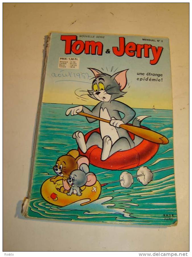 BD / TOM ET JERRY    N° 21  DE 1969  / TRES  BEL   ETAT - Fortsetzungen