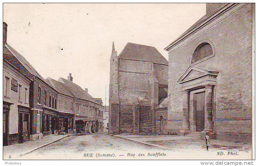 RUE   RUE DES SOUFFLETS - Rue