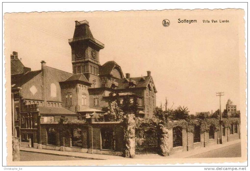 Oude Postkaart Zottegem (Sottegem) Villa Van Lierde (pk685) - Zottegem