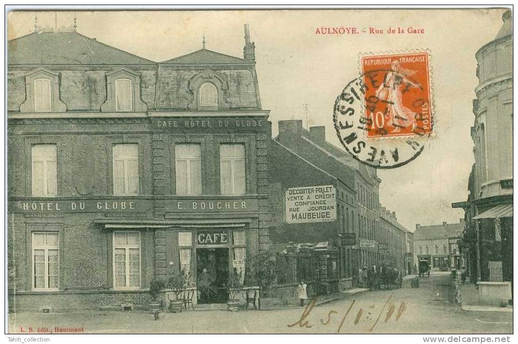 AULNOYE - Rue De La Gare - Aulnoye