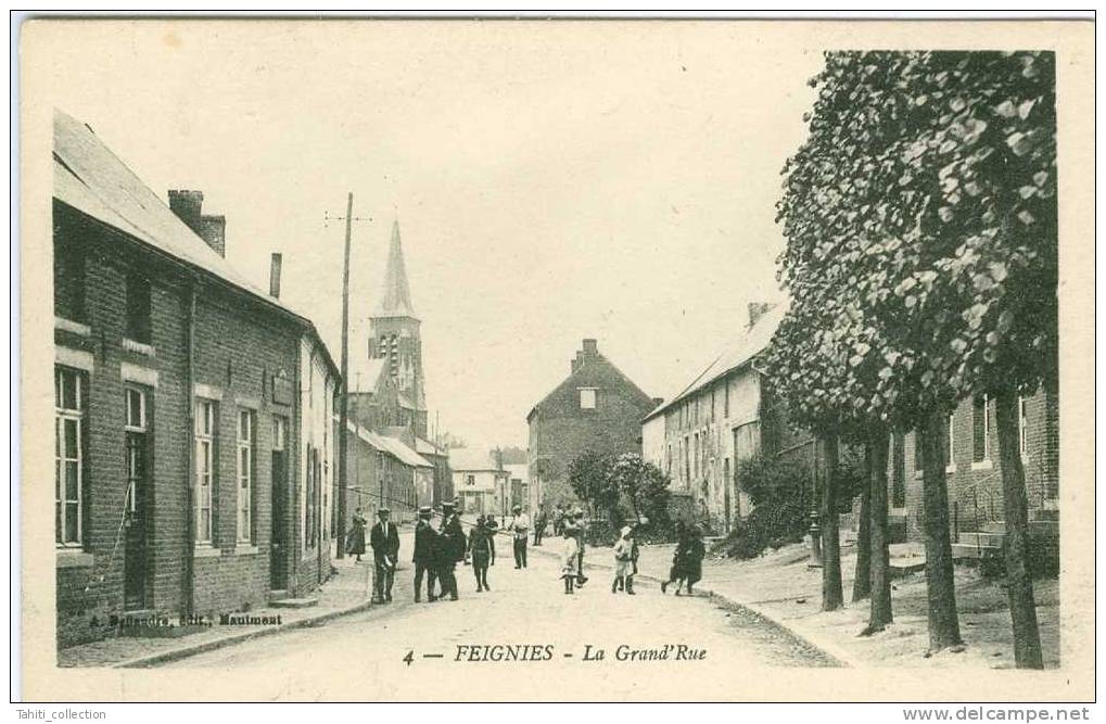 FEIGNIES - La Grande-Rue - Feignies