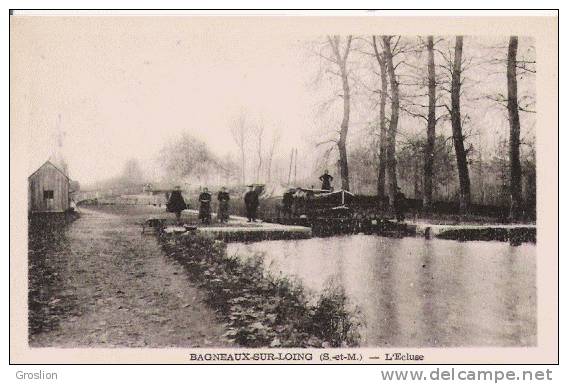 BAGNEAUX SUR LOING (S ET M) L'ECLUSE (PENICHE ET ANIMATION) - Bagneaux Sur Loing