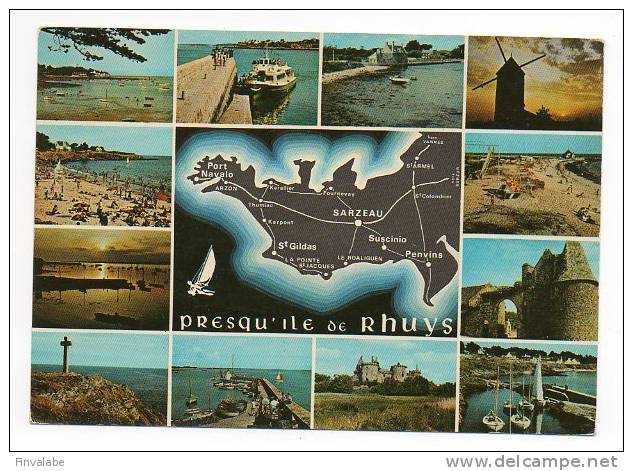 LA BRETAGNE PITTORESQUE De La Mer Et Des Bois La Presqu´île De Rhuys, En Bordure Du Golfe Du Morbihan, étroitement Mélée - Allaire