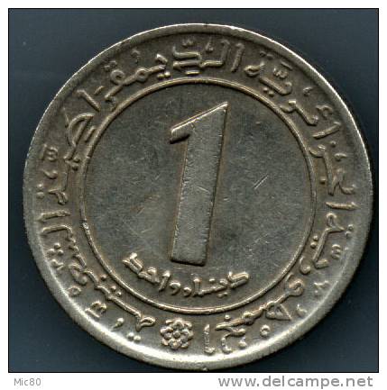 Algérie 1 Dinar 1972 Ttb - Algerien