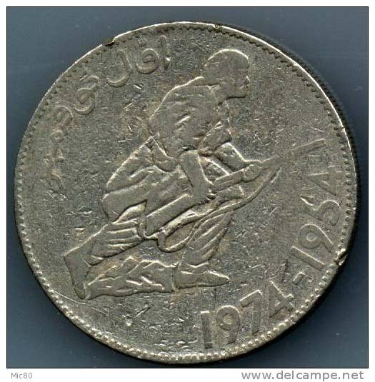 Algérie 5 Dinars 1974 Tb - Argelia