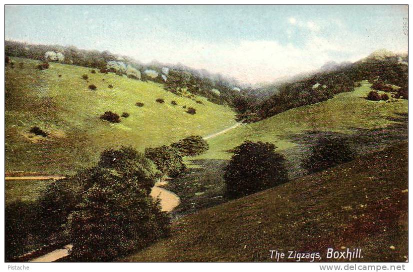 Boxhill - Surrey Angleterre UK - The Zigzags - Frith & Co. - Non Circulée - Surrey