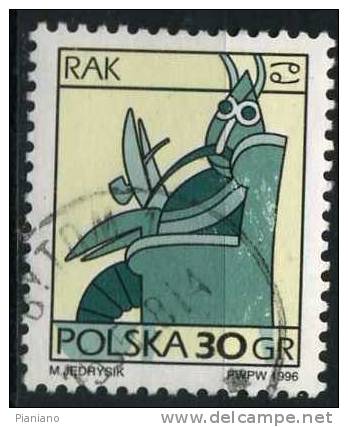 PIA - POLOGNE - 1996 : Tp Courant - (Mi 3588) - Gebraucht