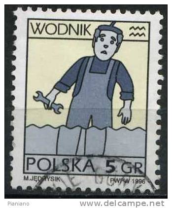 PIA - POLOGNE - 1996 : Tp Courant - (Mi 3610) - Gebraucht