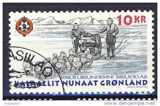 Greenland 2000. Sirius Polar Patrol. Michel 346. Cancelled (o) - Used Stamps