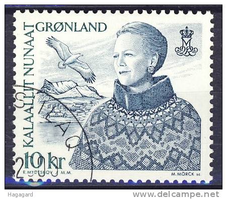 #Greenland 2000. Queen Margrethe II. Michel 354. Cancelled (o) - Usati