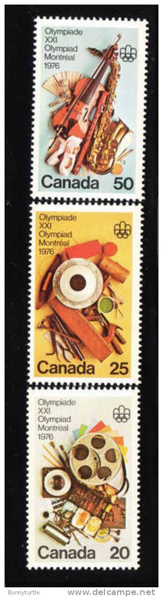 Canada 1976 Oympic Fine Arts And Cultural Program MNH - Neufs