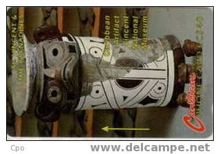 # SAINT_VINCENT_GRENADINES 1 Caribbean Artifact Vincent   National Museum EC$40    Tres Bon Etat - St. Vincent & The Grenadines