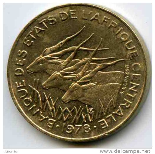 Afrique Centrale Central African States Banque Des Etats 5 Francs 1978 KM 7 - Autres – Afrique