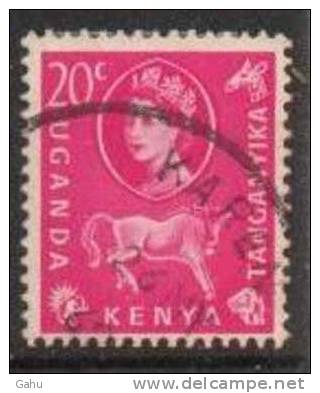 Kenya ,Uganda, Tanganyika ; 1960 N° Y/T: 108  ; Ob  ; Elizabeth II ; Cote Y:  E. - Kenya, Oeganda & Tanganyika