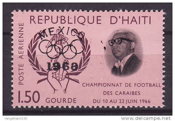 HAITI 1968 Sc#C288 Olympic Games Mexico City´68 AIRMAIL MH - Ete 1968: Mexico