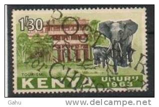 Kenya  ; 1963 ; N° Y/T: 10  ; Ob  ;  ; Cote Y:  E. - Kenya (1963-...)