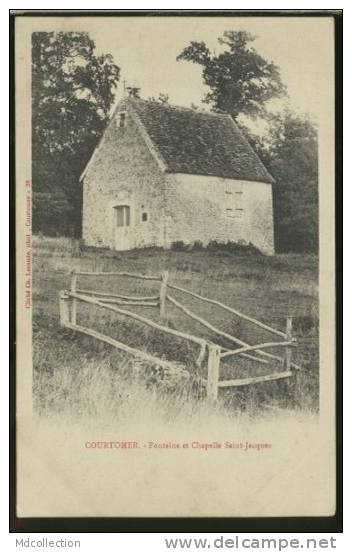 61 COURTOMER  Fontaine Et Chapelle St Jacques - Courtomer