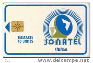 # SENEGAL 5 Sonatel 40 Gem   Tres Bon Etat - Sénégal