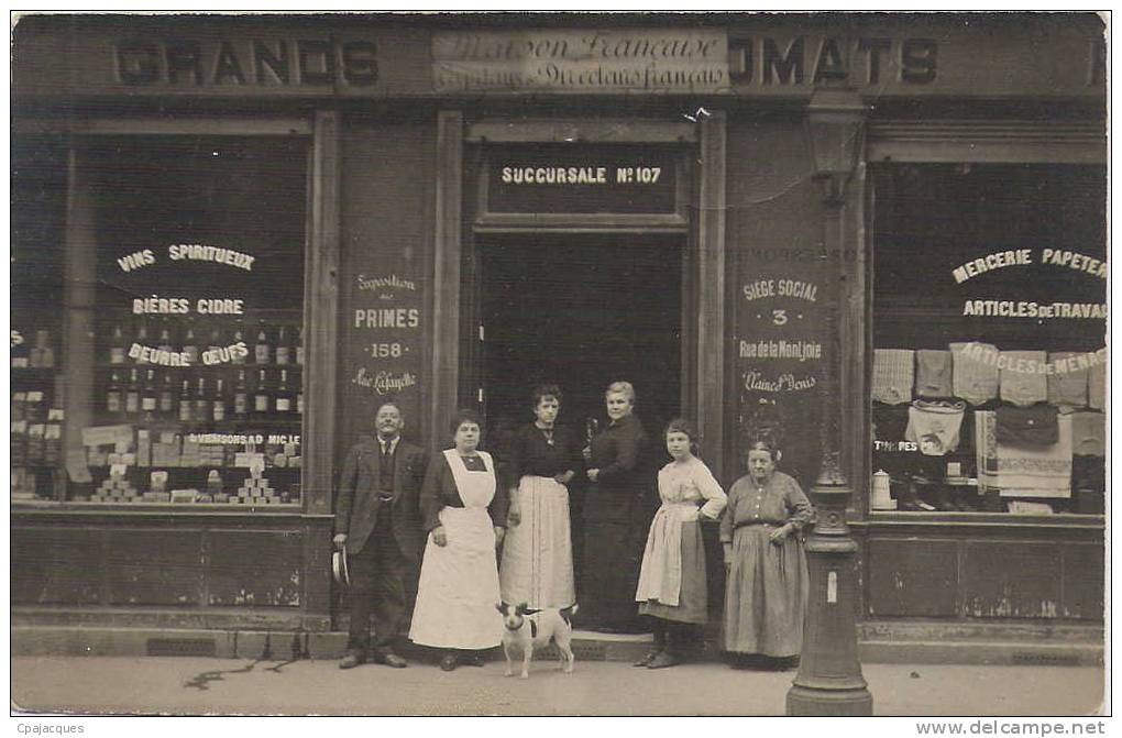 94 - ALFORTVILLE : GRANDS ECONOMATS , SUCCURSALE  N° 107.SUPERBE ! - Alfortville