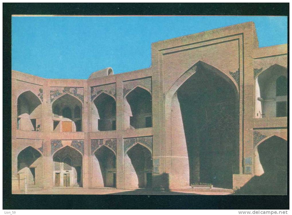 Uzbekistan - BUKHARA - THE MIRI-ARAB MADRASAH , LES ARABES Madrasah-MIRI / 086032 - Uzbekistan