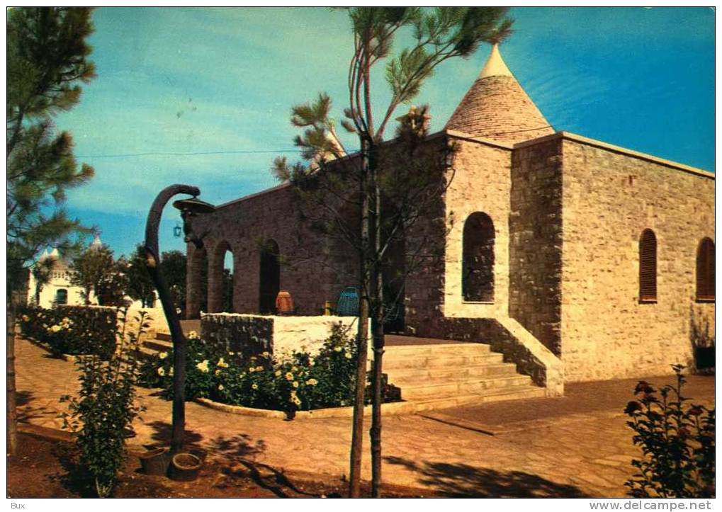 SELVA  DI FASANO  PUGLIA  BRINDISI CARTOLINE  VIAGGIATA  COME DA FOTO PICCOLE ESCORIAZIONI RETRO - Brindisi