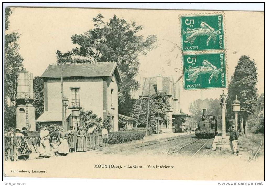 MOUY -  La Gare - Vue Intérieure - Mouy