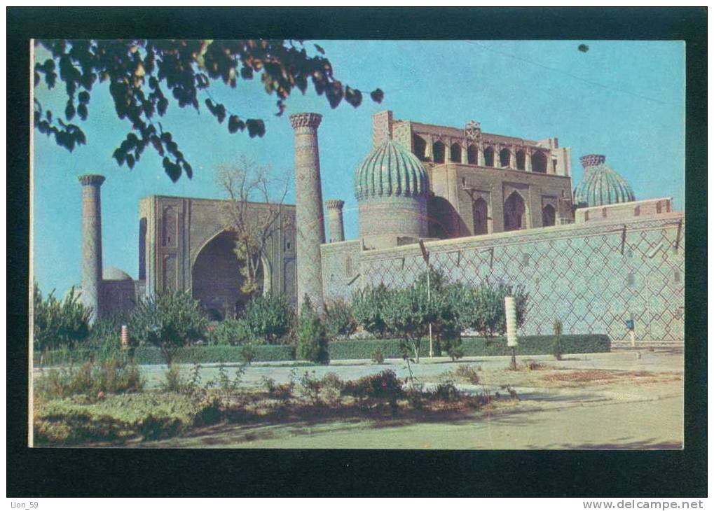 Uzbekistan - SAMARKAND - REGISTAN.THE ULUGBEG MADRASAH ( LEFT ) THE SHERDOR MADRASAH / THE ULUGBEG Madrassas  086015 - Usbekistan