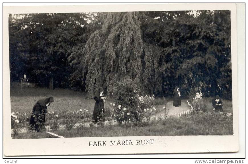 HOBOKEN- FOTOKAART !!- PARK MARIA RUST-NONNEN-ZUSTERS - Andere & Zonder Classificatie