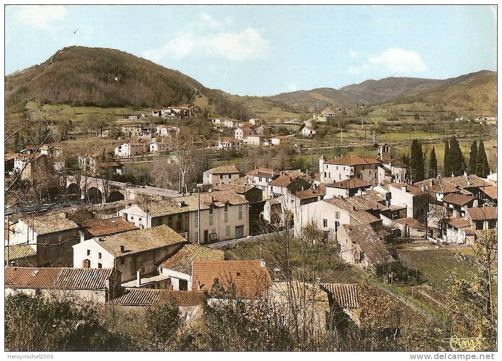 St Jean Jean De Verges Vue Générale Vers Foix Pamiers Ax Les Thermes - Autres & Non Classés