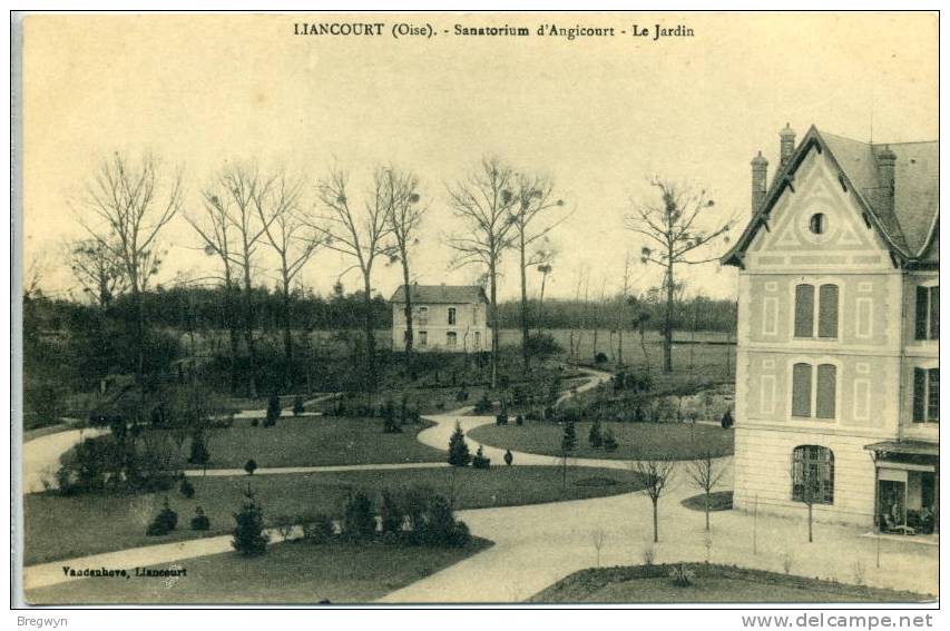 60 - CPA Liancourt - Sanatorium D'Angicourt - Le Jardin - Liancourt