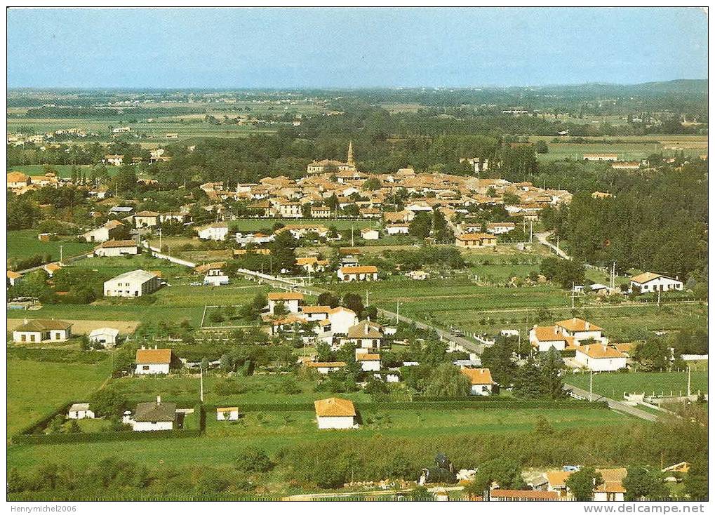 Vue Aérienne De Longages Vers Luchon Muret Pibrac Toulouse - Autres & Non Classés